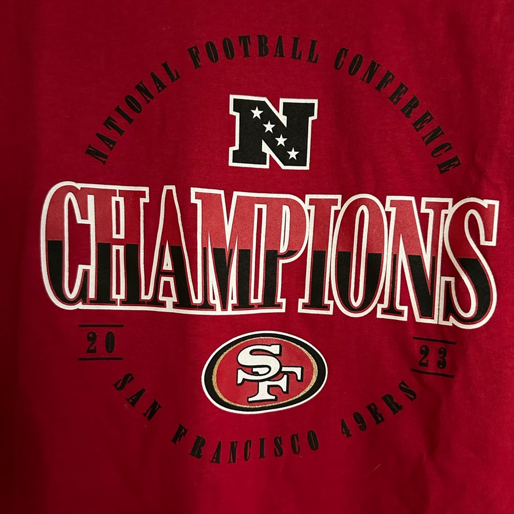 NWT SF NINERS t-shirt Unisex